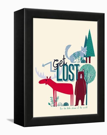 Get Lost-null-Framed Premier Image Canvas