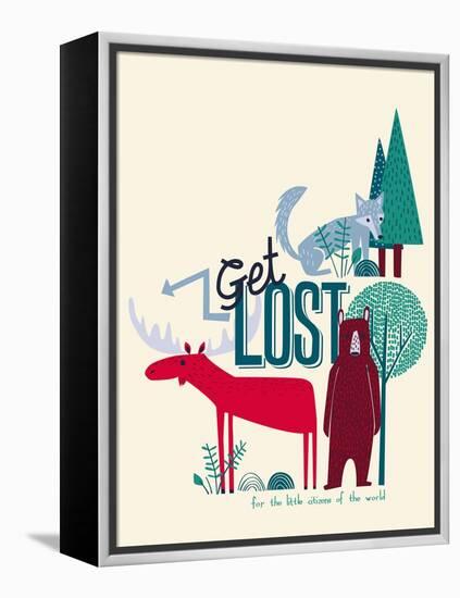 Get Lost-null-Framed Premier Image Canvas