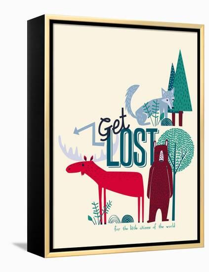 Get Lost-null-Framed Premier Image Canvas