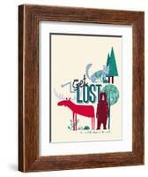 Get Lost-null-Framed Giclee Print