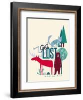 Get Lost-null-Framed Giclee Print