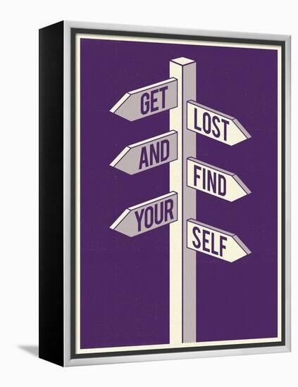 Get Lost-Dale Edwin Murray-Framed Premier Image Canvas