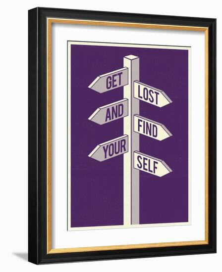 Get Lost-Dale Edwin Murray-Framed Giclee Print
