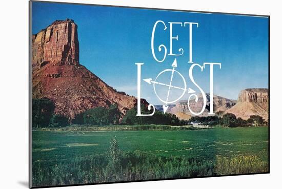 Get Lost-The Saturday Evening Post-Mounted Giclee Print