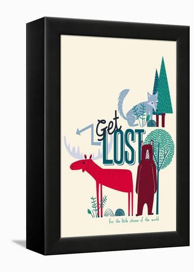 Get Lost-null-Framed Premier Image Canvas