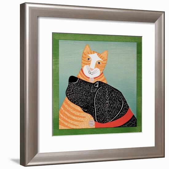 Get Love Give Love-Stephen Huneck-Framed Giclee Print