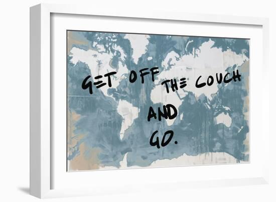 Get Off the Couch World-Kent Youngstrom-Framed Art Print