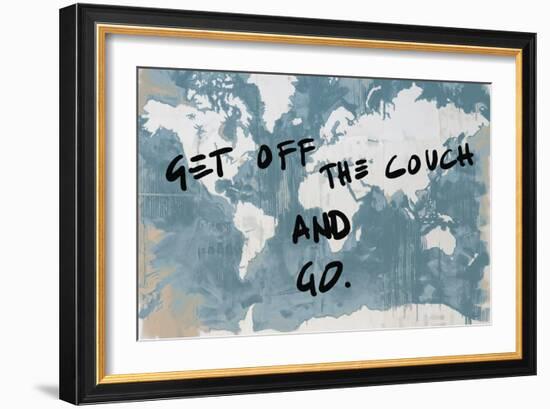 Get Off the Couch World-Kent Youngstrom-Framed Art Print