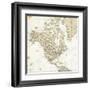 Get Out and See the World Square no Words-Sara Zieve Miller-Framed Art Print