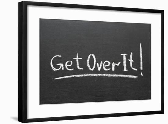 Get Over It-Yury Zap-Framed Art Print