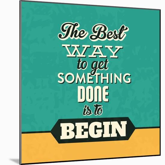 Get Something Done-Lorand Okos-Mounted Art Print