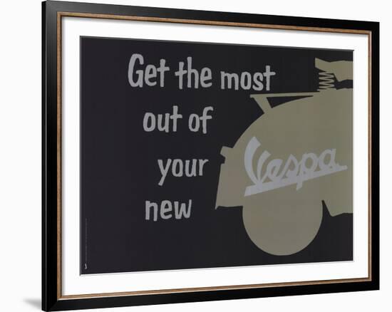 Get the Most Out of Your New Vespa-Unknown-Framed Art Print