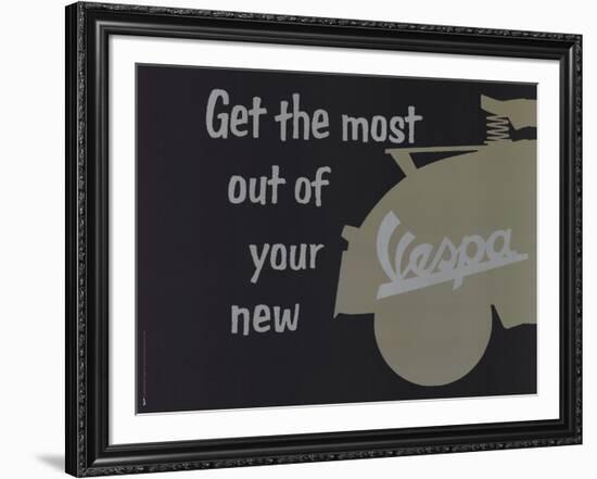 Get the Most Out of Your New Vespa-Unknown-Framed Art Print