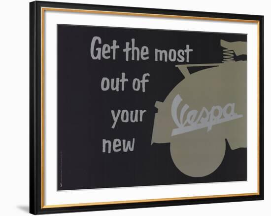 Get the Most Out of Your New Vespa-Unknown-Framed Art Print