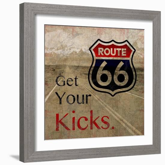 Get your Kicks-Lauren Gibbons-Framed Art Print