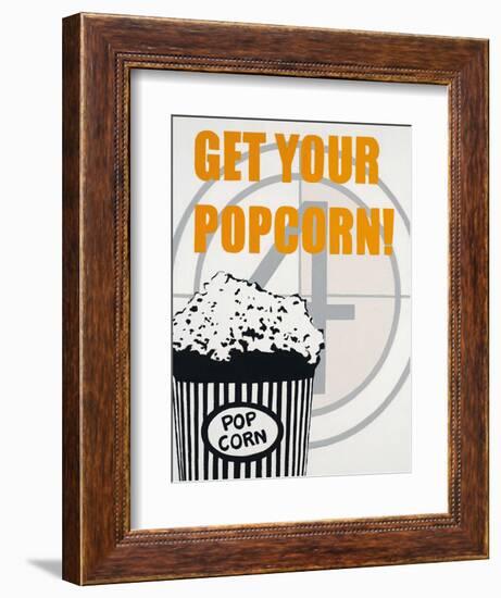 Get Your Popcorn-Marco Fabiano-Framed Art Print