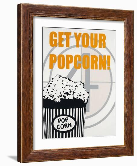 Get Your Popcorn-Marco Fabiano-Framed Art Print