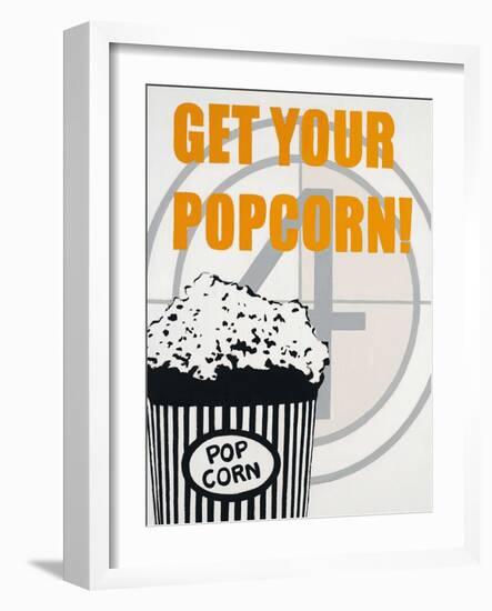 Get Your Popcorn-Marco Fabiano-Framed Art Print