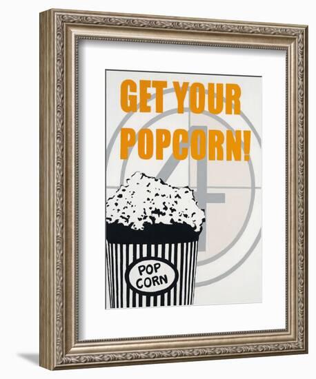 Get Your Popcorn-Marco Fabiano-Framed Premium Giclee Print