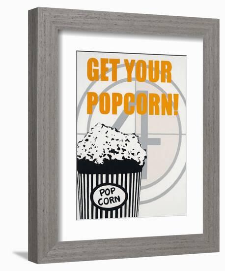Get Your Popcorn-Marco Fabiano-Framed Premium Giclee Print