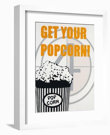 Get Your Popcorn-Marco Fabiano-Framed Premium Giclee Print