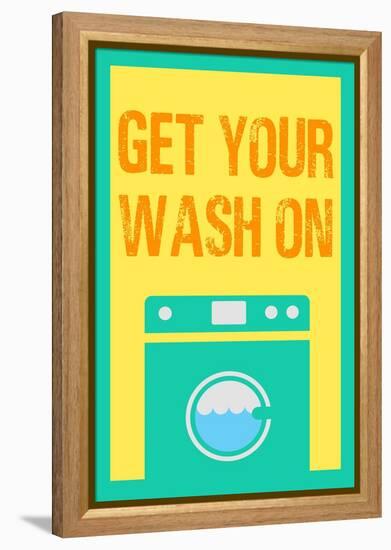 Get Your Wash On-Sd Graphics Studio-Framed Stretched Canvas