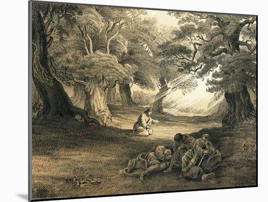 Gethsemane-English-Mounted Giclee Print