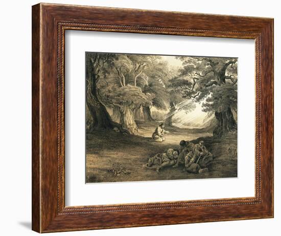 Gethsemane-English-Framed Giclee Print