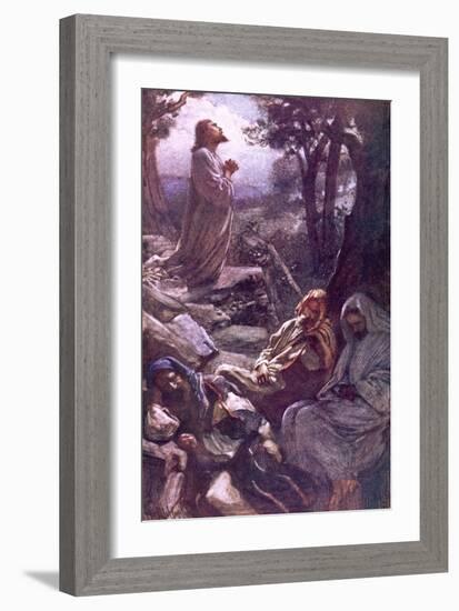 Gethsemane-Harold Copping-Framed Giclee Print