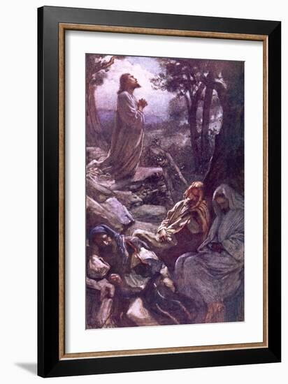 Gethsemane-Harold Copping-Framed Giclee Print
