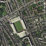 Liverpool's Anfield Stadium, Aerial View-Getmapping Plc-Framed Premier Image Canvas