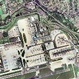 Arsenal's Highbury Stadium, Aerial View-Getmapping Plc-Framed Premium Photographic Print