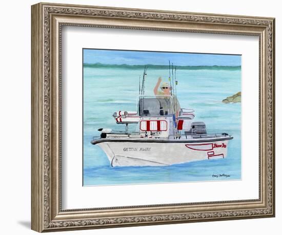 Gettin Away Blazer Bay-Cheryl Bartley-Framed Giclee Print