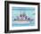 Gettin Away Blazer Bay-Cheryl Bartley-Framed Giclee Print