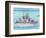 Gettin Away Blazer Bay-Cheryl Bartley-Framed Giclee Print