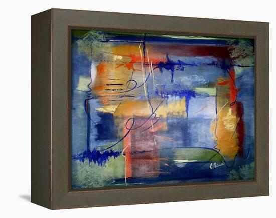 Getting In The Groove-Ruth Palmer-Framed Stretched Canvas