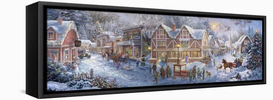 Getting Ready for Christmas-Nicky Boehme-Framed Premier Image Canvas