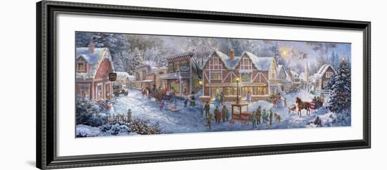 Getting Ready for Christmas-Nicky Boehme-Framed Giclee Print