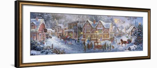 Getting Ready for Christmas-Nicky Boehme-Framed Giclee Print