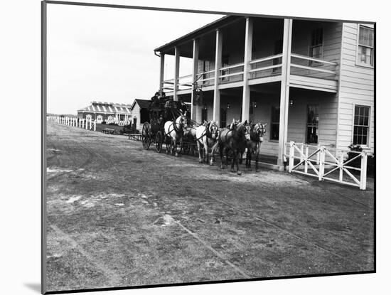 Getting Ready for the Pageant-null-Mounted Photographic Print