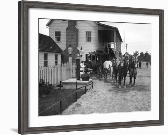 Getting Ready for the Pageant-null-Framed Photographic Print