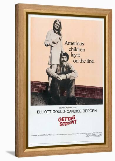 Getting Straight, Candice Bergen, 1970-null-Framed Stretched Canvas