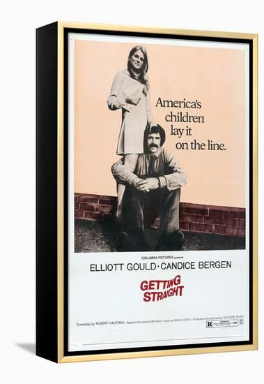 Getting Straight, Candice Bergen, 1970-null-Framed Stretched Canvas