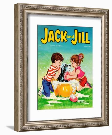 Getting the Works - Jack and Jill, August 1963-Irma Wilde-Framed Giclee Print