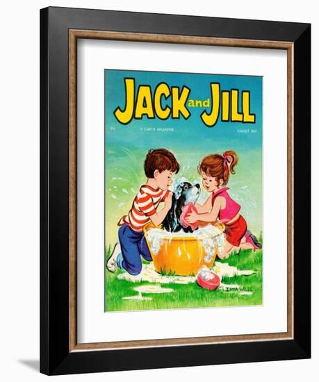 Getting the Works - Jack and Jill, August 1963-Irma Wilde-Framed Giclee Print