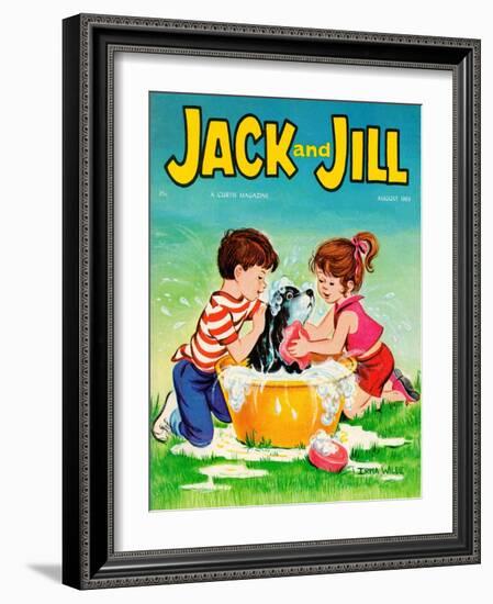 Getting the Works - Jack and Jill, August 1963-Irma Wilde-Framed Giclee Print