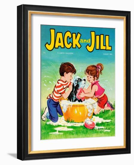 Getting the Works - Jack and Jill, August 1963-Irma Wilde-Framed Giclee Print