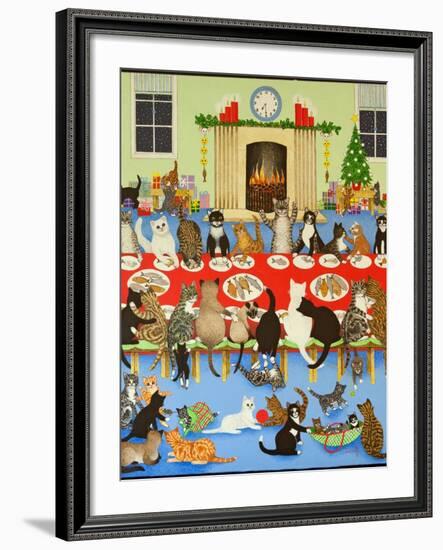 Getting Together, 2012-Pat Scott-Framed Giclee Print