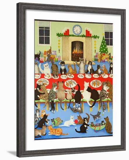 Getting Together, 2012-Pat Scott-Framed Giclee Print