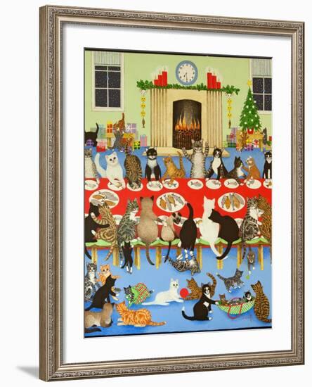 Getting Together, 2012-Pat Scott-Framed Giclee Print